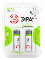 Батарея аккумуляторная ЭРА  HR6-2BL  2700mAh