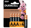 Батарейка  LR03-4BL BASIC 4*4 Duracell