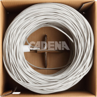 Кабель FTР-5е 4 пары 24AWG LAN CADENA MID IN (внутрений) серый