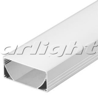 Профиль с экраном ALU-POWER-W80N-2000 ANOD+FROST