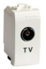 Розетка TV (универсальная), белая, 1мод. ДКС
